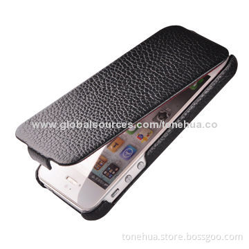 PU+PC Case Leather Cover for iPhone 5S